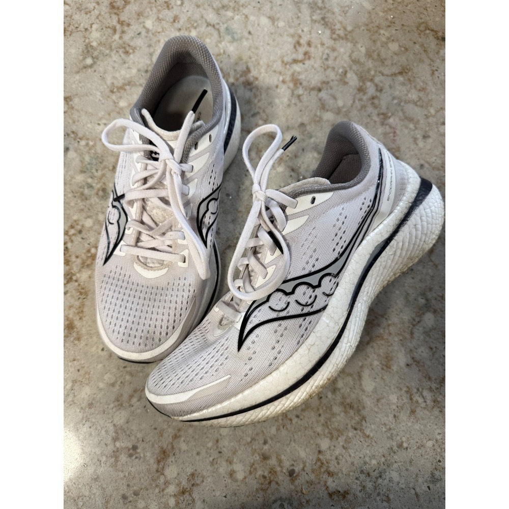 Saucony Endorphin Speed 3 White Black Running Shoes S10756-11 Womens 10